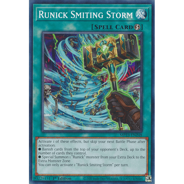 Runick Smiting Storm - MP23-EN248 - Common 