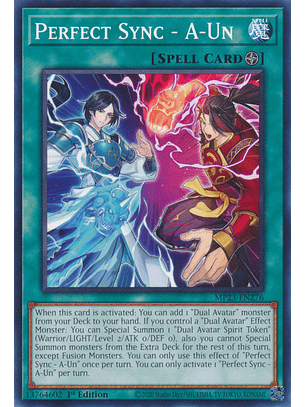 Perfect Sync - A-Un - MP23-EN276 - Common 