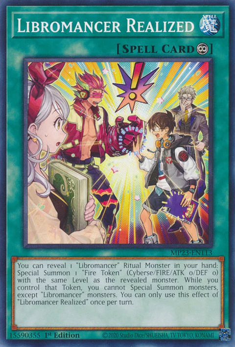 Libromancer Realized - MP23-EN113 - Common 