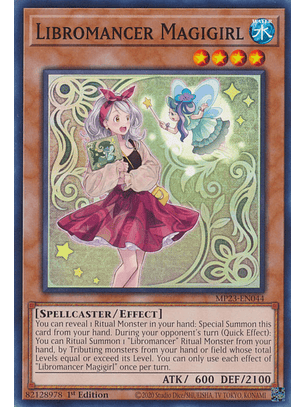 Libromancer Magigirl - MP23-EN044 - Common 