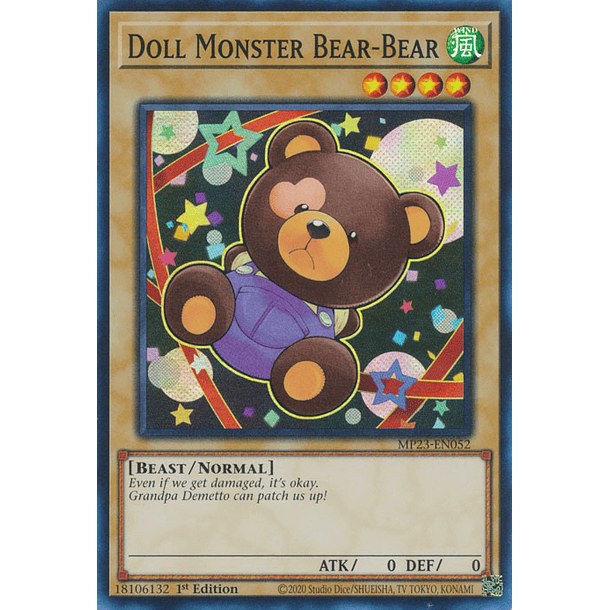 Doll Monster Bear-Bear - MP23-EN052 - Super Rare