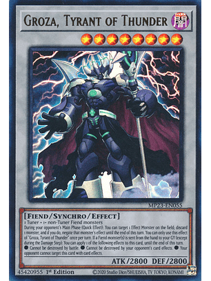 Groza, Tyrant of Thunder - MP23-EN055 - Ultra Rare