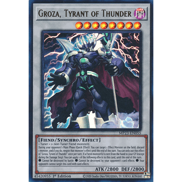 Groza, Tyrant of Thunder - MP23-EN055 - Ultra Rare