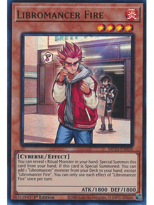 Libromancer Fire - MP23-EN058 - Ultra Rare