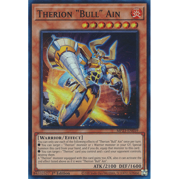 Therion "Bull" Ain - MP23-EN059 - Super Rare