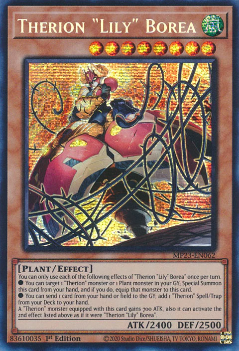 Therion "Lily" Borea - MP23-EN062 - Prismatic Secret Rare 