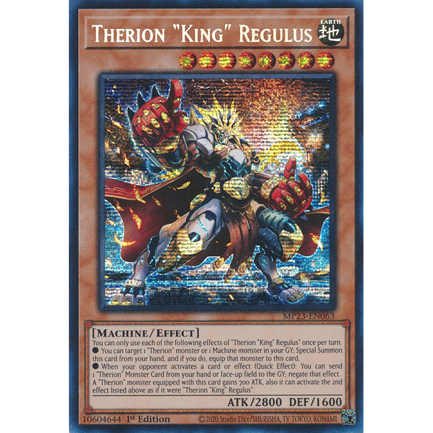 Therion "King" Regulus - MP23-EN063 - Prismatic Secret Rare