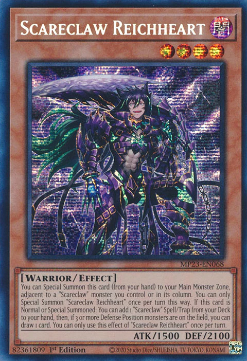 Scareclaw Reichheart - MP23-EN068 - Prismatic Secret Rare