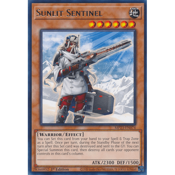 Sunlit Sentinel - MP23-EN074 - Rare