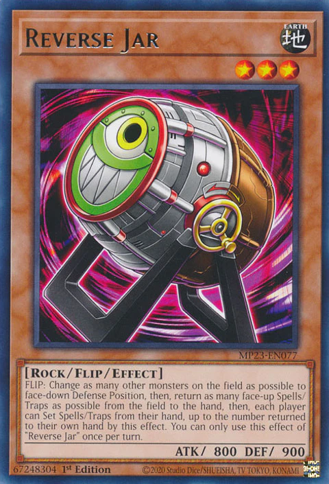 Reverse Jar - MP23-EN077 - Rare