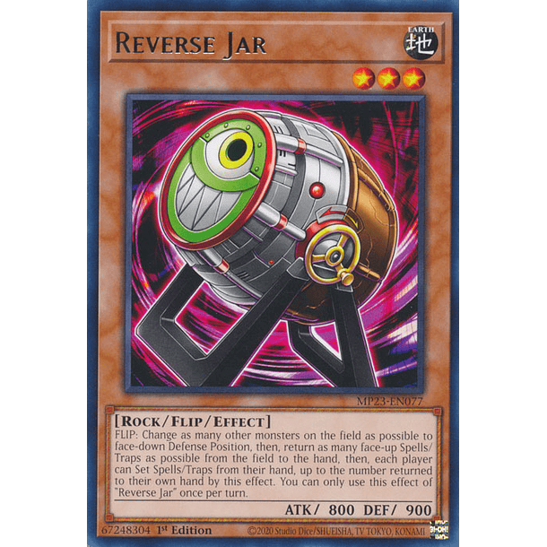 Reverse Jar - MP23-EN077 - Rare