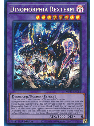 Dinomorphia Rexterm - MP23-EN082 - Prismatic Secret Rare