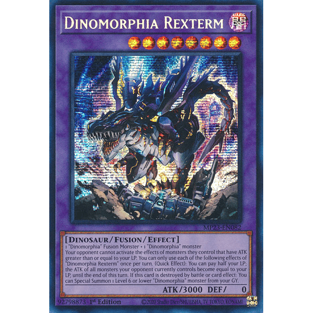 Dinomorphia Rexterm - MP23-EN082 - Prismatic Secret Rare