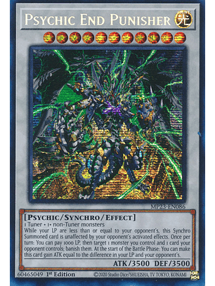 Psychic End Punisher - MP23-EN086 - Prismatic Secret Rare 