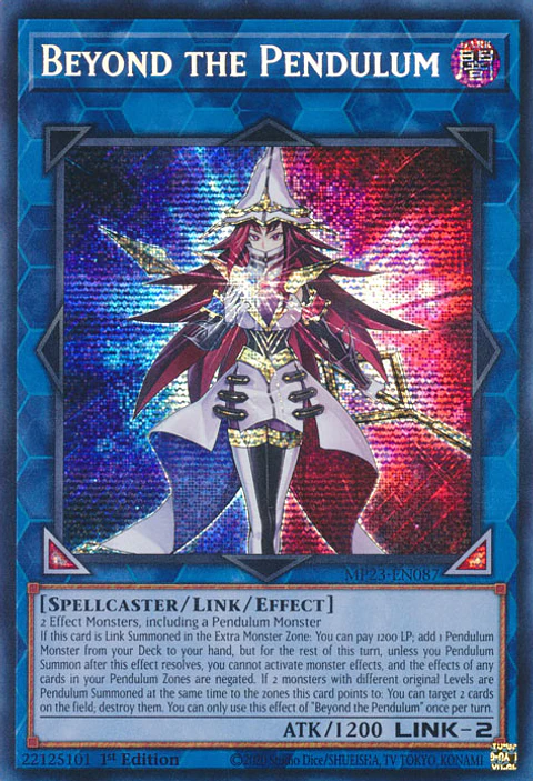 Beyond the Pendulum - MP23-EN087 - Prismatic Secret Rare