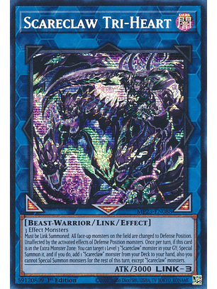 Scareclaw Tri-Heart - MP23-EN088 - Prismatic Secret Rare