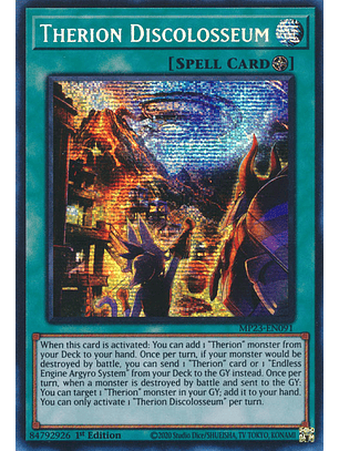 Therion Discolosseum - MP23-EN091 - Prismatic Secret Rare 