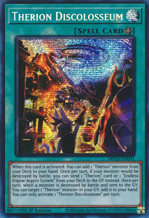 Therion Discolosseum - MP23-EN091 - Prismatic Secret Rare 