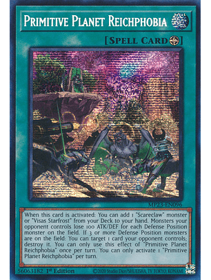 Primitive Planet Reichphobia - MP23-EN096 - Prismatic Secret Rare