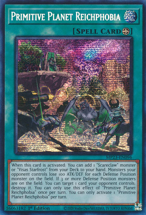 Primitive Planet Reichphobia - MP23-EN096 - Prismatic Secret Rare