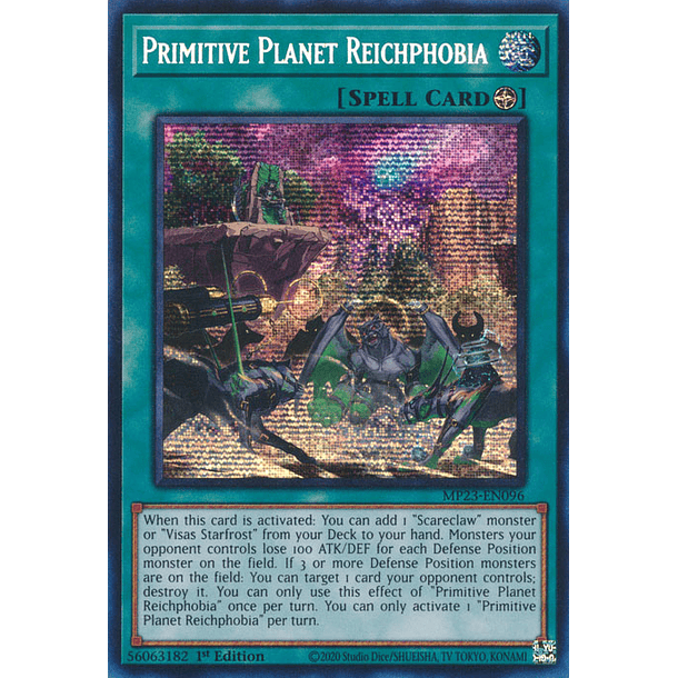 Primitive Planet Reichphobia - MP23-EN096 - Prismatic Secret Rare