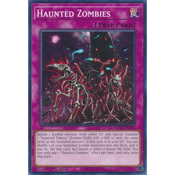 Haunted Zombies - MP23-EN106 - Common 