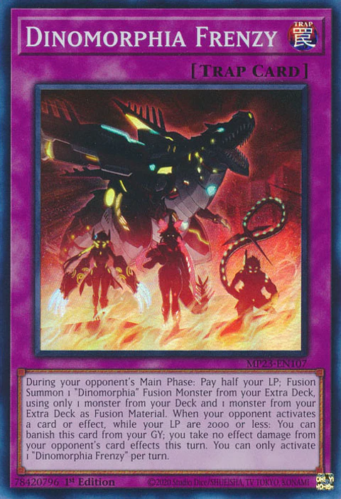 Dinomorphia Frenzy - MP23-EN107 - Super Rare