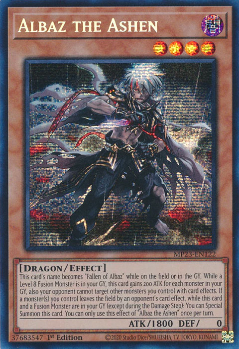 Albaz the Ashen - MP23-EN122 - Prismatic Secret Rare