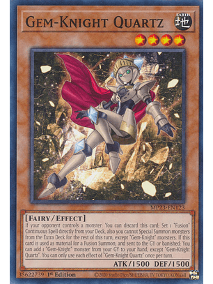 Gem-Knight Quartz - MP23-EN123 - Common 