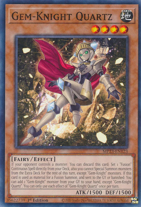 Gem-Knight Quartz - MP23-EN123 - Common 