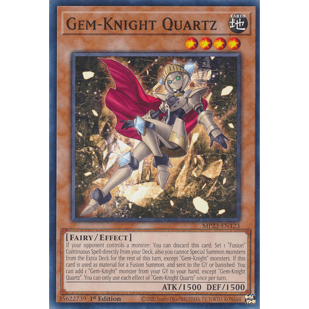 Gem-Knight Quartz - MP23-EN123 - Common 
