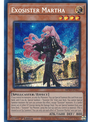Exosister Martha - MP23-EN127 - Prismatic Secret Rare