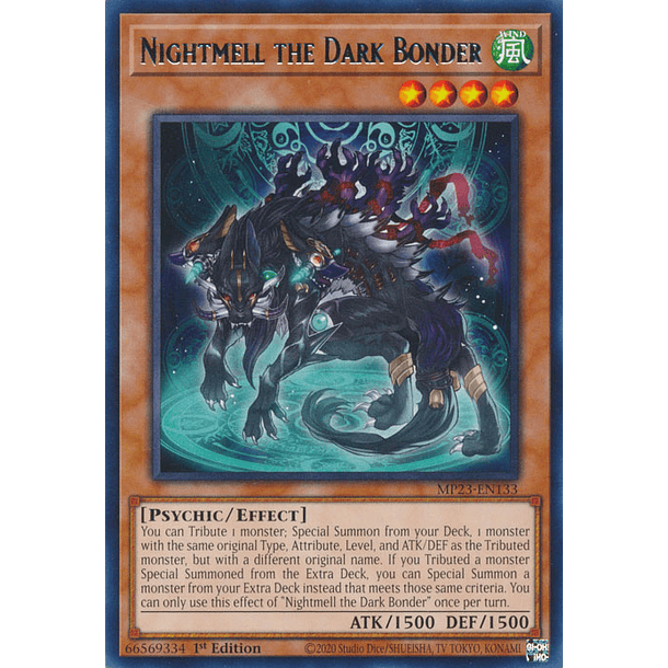 Nightmell the Dark Bonder - MP23-EN133 - Rare
