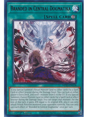 Branded in Central Dogmatika - MP23-EN138 - Rare