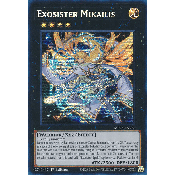 Exosister Mikailis - MP23-EN256 - Prismatic Secret Rare