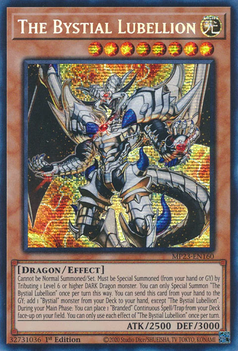 The Bystial Lubellion - MP23-EN160 - Prismatic Secret Rare 