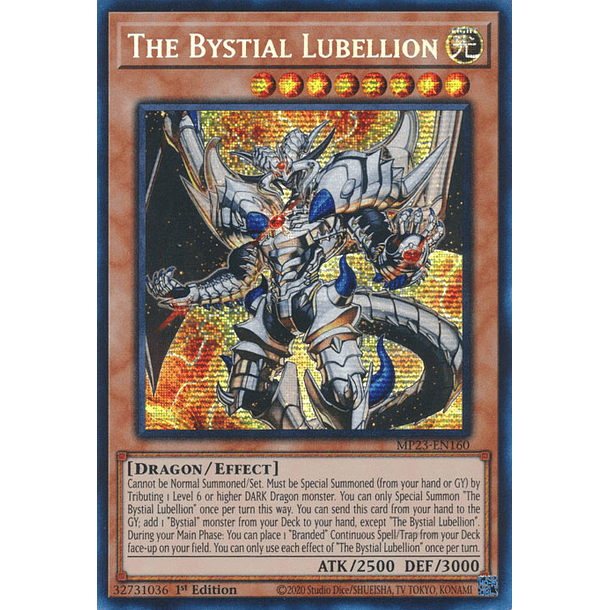 The Bystial Lubellion - MP23-EN160 - Prismatic Secret Rare 