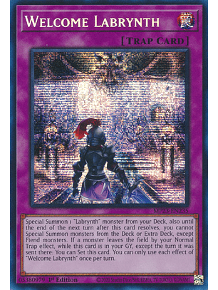 Welcome Labrynth - MP23-EN235 - Prismatic Secret Rare