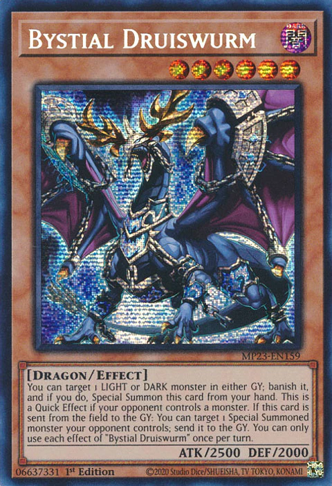 Bystial Druiswurm - MP23-EN159 - Prismatic Secret Rare 