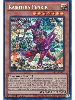 Kashtira Fenrir - MP23-EN163 - Prismatic Secret Rare