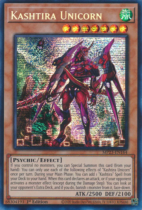 Kashtira Unicorn - MP23-EN164 - Prismatic Secret Rare 
