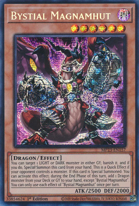 Bystial Magnamhut - MP23-EN157 - Prismatic Secret Rare 