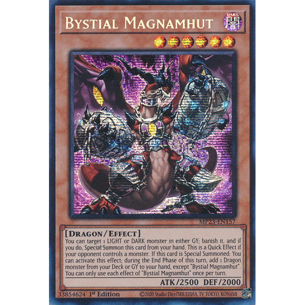 Bystial Magnamhut - MP23-EN157 - Prismatic Secret Rare 