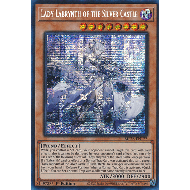 Lady Labrynth of the Silver Castle - MP23-EN177 - Prismatic Secret Rare