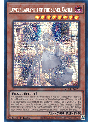 Lovely Labrynth of the Silver Castle - MP23-EN226 - Prismatic Secret Rare