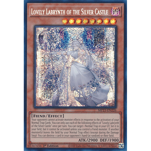 Lovely Labrynth of the Silver Castle - MP23-EN226 - Prismatic Secret Rare