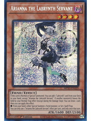 Arianna the Labrynth Servant - MP23-EN229 - Prismatic Secret Rare
