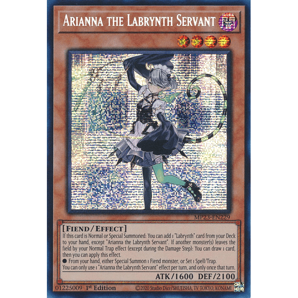 Arianna the Labrynth Servant - MP23-EN229 - Prismatic Secret Rare