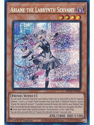 Ariane the Labrynth Servant - MP23-EN228 - Prismatic Secret Rare