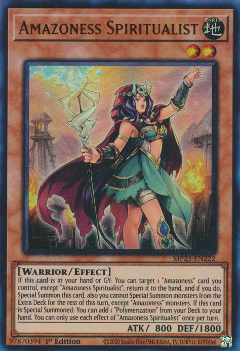 Amazoness Spiritualist - MP23-EN222 - Ultra Rare 1